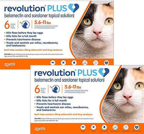revolution plus for cats 5.6-11 lbs